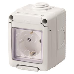 GEWI Steckdose AP IP55 Deutscher GW27844 
