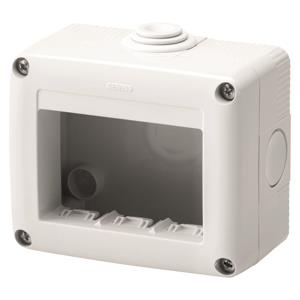 GEWISS Geschütztes Leergehäuse 3 GW27003 