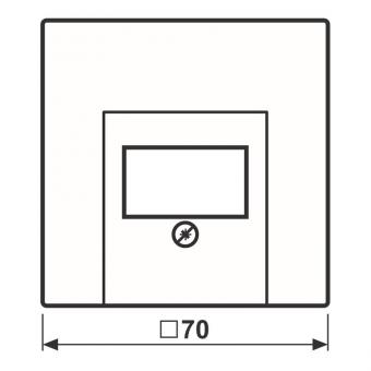 JG LS-design FM-Abdeckung TAE   LS969TWW 