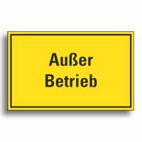 HEIN 2770 Hinweisschild Außer 