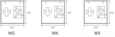 RP RZ-Leuchte Decke, ZBA + ML,  WKD019ML 