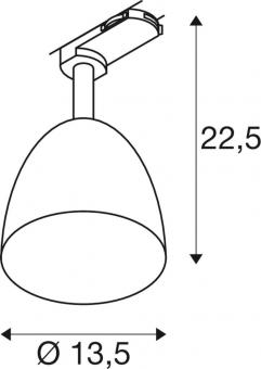 SLV PARA CONE 14 3Ph. GU10       1008056 
