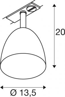 SLV PARA CONE 14 1Ph. GU10       1008052 