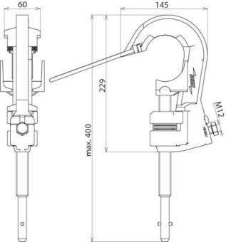DEHN Phasenschraubklemme PSK 10 65 SQ EH 