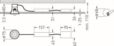 Trilux SNS RC3 WRVFL-19 14-   9002020629 