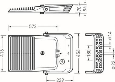 TRILUX LnPlus 60-AM19L/24000-730 8123551 