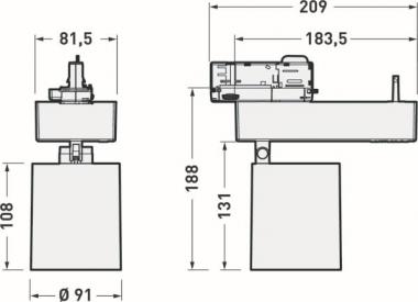 TRIL Strahler/Spots B.Veo HCL    8750762 