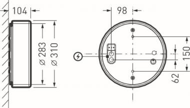 TRILUX Mondia G3 Z WD1 DW 14-840 7968240 
