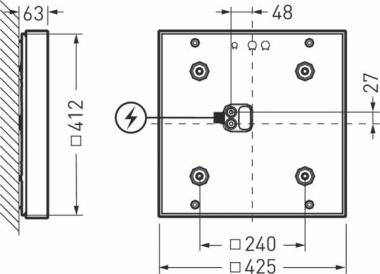TRILUX Olisq QWD3 DW 45-840 ET   8251240 