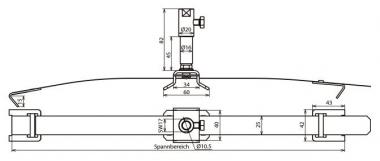 DEHN Halter f. Fangeinrichtungen  123110 