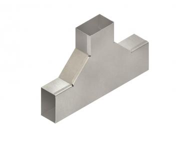Niedax T-Stück m.Deckel   LUTC 80.080 E3 