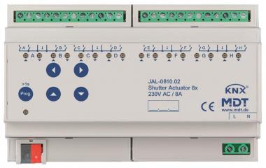 MDT JAL-0810.02 Jalousieaktor 8fach 8TE 