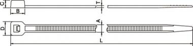 Hellermann T18R-PA66V0-WH(100) 