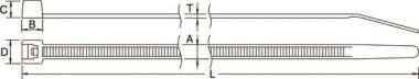 Hellermann MCT50L-PA66MP-BU(100) 