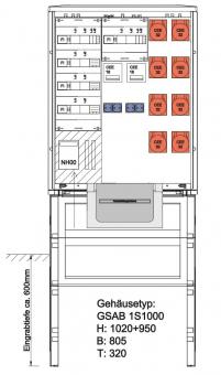 GSAB Festplatzvert.     1S1000FP8322164S 