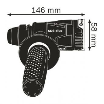 Bosch Hammeraufsatz SDS-plus  1600A003NF 