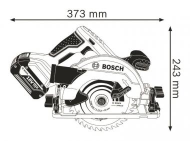 Bosch Akku-Kreissäge GKS 18V-57 G 
