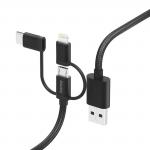 Hama 3in1 Multi-Ladekabel 1,5m    201536 