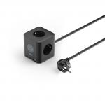 Hama Steckdosenwürfel 3-fach sw   223196 