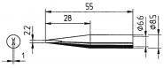 Ersa Lötspitze ERSADUR-LF    0842KDLF/SB 