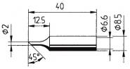 Ersa Lötspitze ERSADUR-LF    0832FDLF/SB 