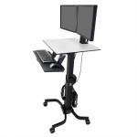 Ergotron WorkFit-C Dual Steh-Sitz 