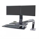 Ergotron WorkFit-A Dual Steh-Sitz 