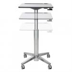 Ergotron LearnFit mobil. Steh-Sitz Tisch 