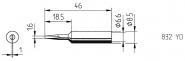 Ersa Lötspitze ERSADUR 1,6mm   0832YD/SB 