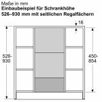 Neff Z51IBK1SN Kaminverlängerung 