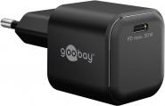 Goobay USB-Schnellladegerät Nano schwarz 