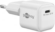 Goobay USB-Schnellladegerät Nano weiß 