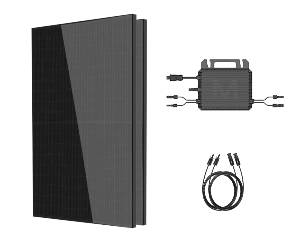 LAUXX Balkonkraftwerk BLK SET 900W 