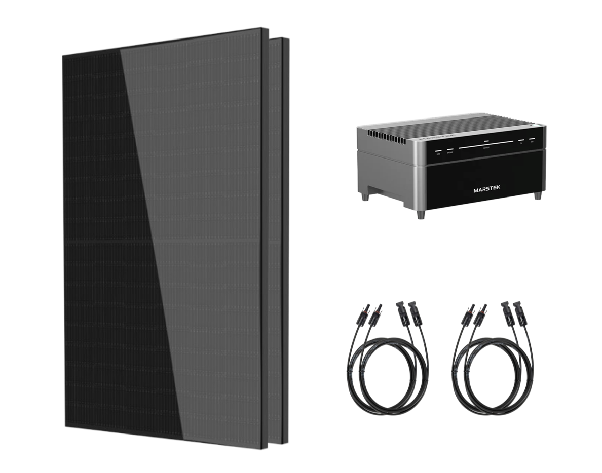 LAUXX Balkonkraftwerk BLK SET 900A 