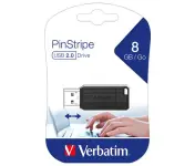 Verbatim USB-Stick PinStripe 8GB   49062 