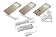 Hera Unterbauleuchte Slim-Pad F 3er Set 