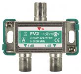 POLY F-Verteiler 2-fach 5-1000MHz   FV 2 