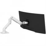 Ergotron HX Monitor-Tischhalter weiß 