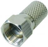 Hapena Aufdreh-F-Stecker 7,0mm     27609 