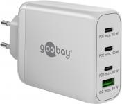 Goobay Multiport-Schnellladegerät weiß 