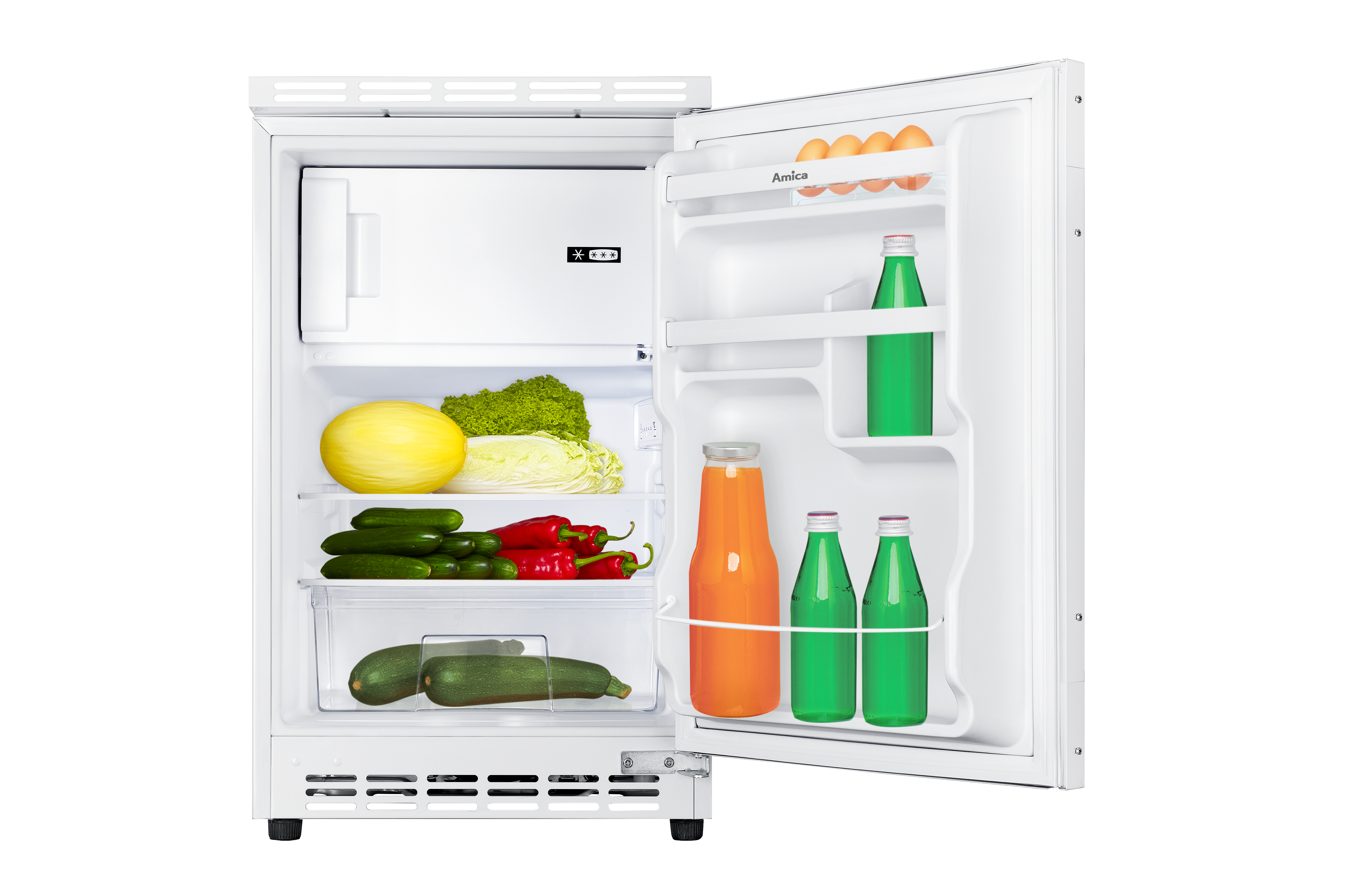 Amica UKSD 361 950 UB-Kühlschrank 