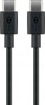 Goobay USB-Kabel 2m schwarz 