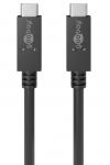 Goobay USB-Kabel 1m schwarz 