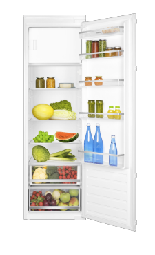 Amica EKSS 367 201 EB-Kühlschrank 