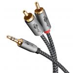 Goobay Audio-Kabel Klinke/Cinch 3m 