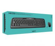 Logitech MK330 schwarz Tastatur/Maus-Set 