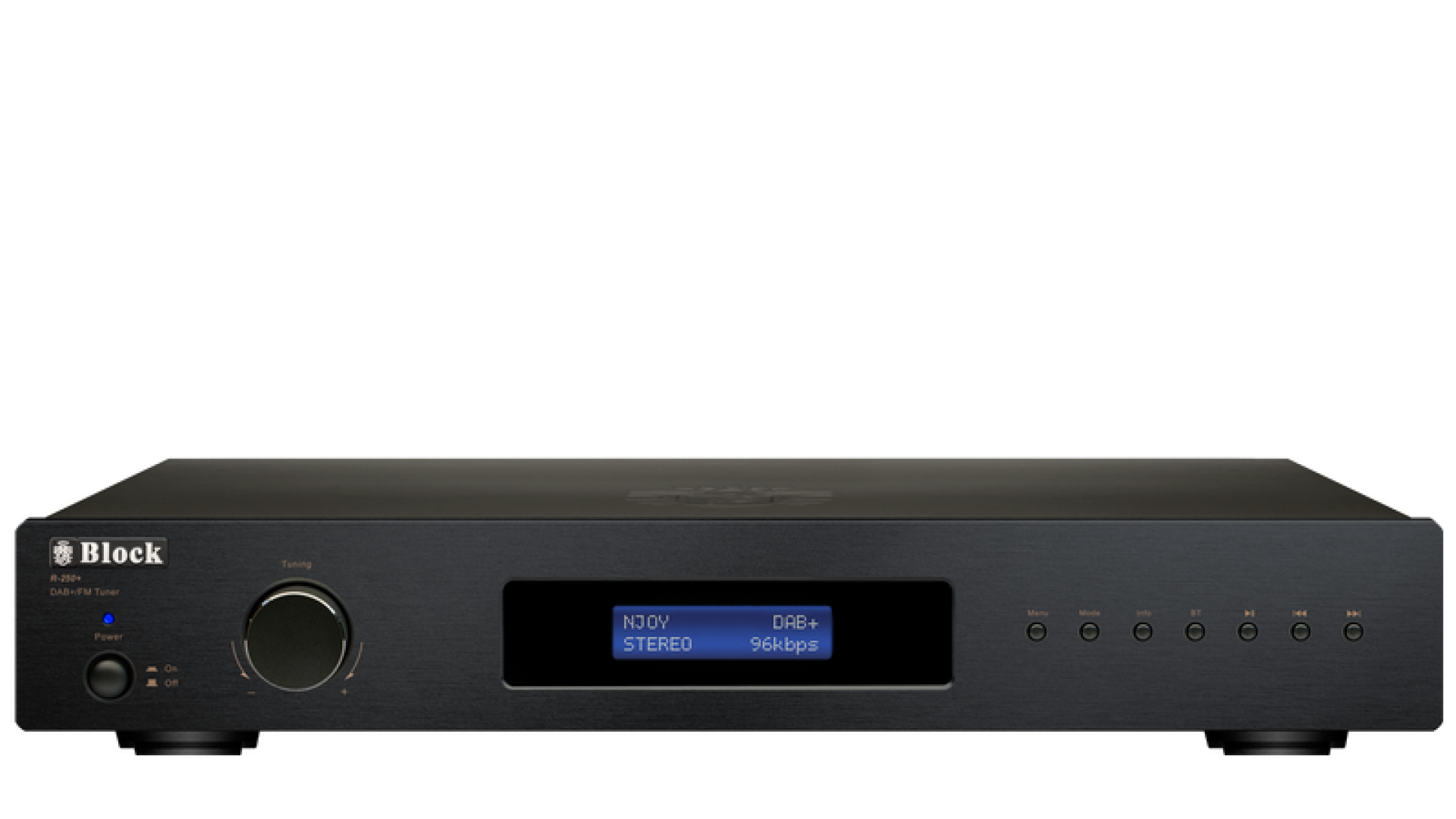 Block R-250+ Saphirschwarz RDS-Radio 