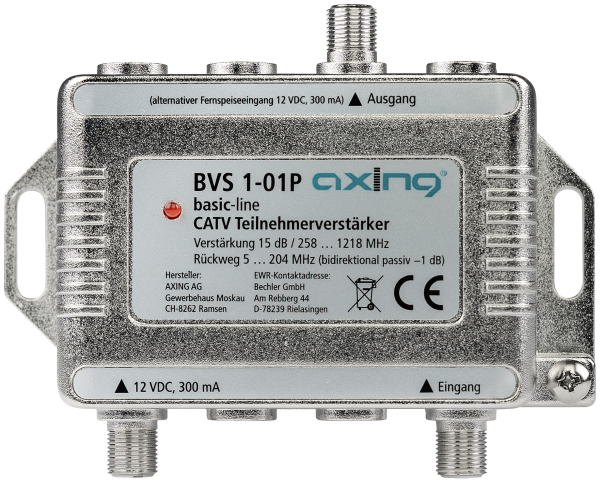 AXING BK-Teilnehmerverstärker  BVS 1-01P 