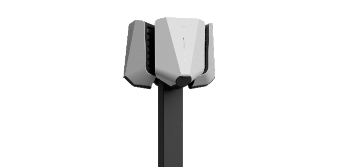 Easee Aufsatz zu Standsäule 4 Way Kit 