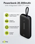 Goobay Powerbank 20000mAh m.integriertem 